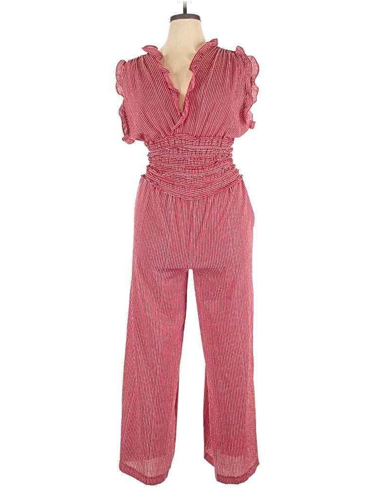 Pre-owned Max Studio Jumpsuit In Red