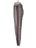 Lavender Brown Plaid Gray Track Pants Size M - photo 5