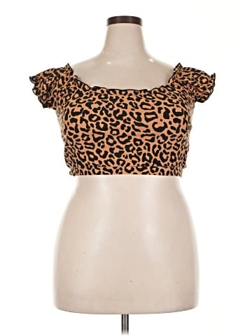 Coral Reef Swim Short Sleeve Top (view 1)