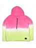 Justice 100% Polyester Pink Zip Up Hoodie Size 16/18 - photo 1