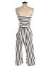 J for Justify Stripes Ivory Jumpsuit Size S - photo 2