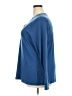 Cathy Blue Long Sleeve Henley Size 2X - photo 5