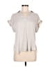 RACHEL Rachel Roy 100% Polyester Gray Short Sleeve Blouse Size M - photo 1