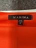 Marina Orange Cocktail Dress Size S - photo 6