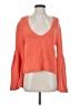 Free People 100% Cotton Orange Pullover Sweater Size XS - photo 1
