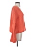 Free People 100% Cotton Orange Pullover Sweater Size XS - photo 4