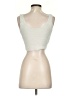 Unbranded 100% Polyester Ivory Tank Top Size S - photo 2