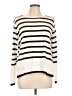 Olivaceous Stripes Ivory Pullover Sweater Size L - photo 1