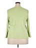 Cherokee 100% Cotton Green 3/4 Sleeve Top Size XXL - photo 2