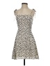 Assorted Brands 100% Polyester Polka Dots Ivory Cocktail Dress Size S - photo 1
