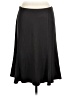 Worth New York Solid Black Brown Formal Skirt Size 10 - photo 2