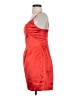Unbranded 100% Polyester Red Cocktail Dress Size 2 - photo 5