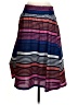 Old Navy 100% Polyester Stripes Blue Casual Skirt Size S - photo 2
