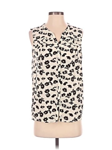 Gerard Darel Sleeveless Button-Down Shirt (view 1)