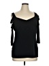 Bold Elements Black 3/4 Sleeve Top Size XL - photo 1