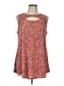 Ava & Grace Orange Sleeveless Blouse Size L - photo 1