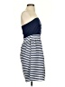 Francesca's Stripes Blue Casual Dress Size S - photo 4
