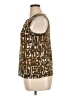 80 Park Brown Sleeveless Blouse Size XL - photo 5