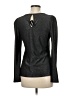 Express Outlet Metallic Silver Long Sleeve Top Size M - photo 2