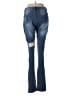 Unbranded Hearts Blue Jeans Size S - photo 2