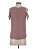 Q&A 100% Polyester Pink Short Sleeve Blouse Size XS - photo 2
