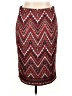 ICE Chevron-herringbone Burgundy Casual Skirt Size XL - photo 1
