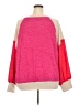 GeeGee Color Block Pink Pullover Sweater Size 3X - photo 2