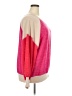 GeeGee Color Block Pink Pullover Sweater Size 3X - photo 4