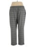 A New Day Plaid Gray Casual Pants Size XXL - photo 2