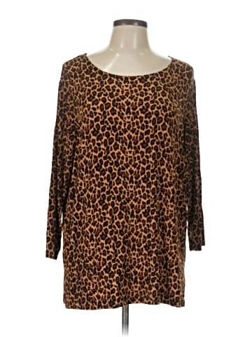 Slinky Brand 3/4 Sleeve Top (view 1)