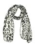 Space Age Inc. 100% Polyester Animal Print Gray Scarf One size - photo 1