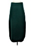 Double Zero 100% Acrylic Solid Green Casual Skirt Size S - photo 2