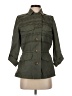 Joie 100% Cotton Green Teal Trenchcoat Size XS - photo 1