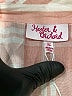 Hester & Orchard Plaid Pink 3/4 Sleeve Blouse Size XL - photo 7
