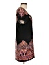 ECI Paisley Black Casual Dress Size L - photo 4
