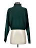 Double Zero 100% Acrylic Green Turtleneck Sweater Size S - photo 1