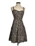 Old Navy 100% Rayon Animal Print Brown Cocktail Dress Size S - photo 1
