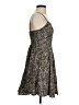 Old Navy 100% Rayon Animal Print Brown Cocktail Dress Size S - photo 4