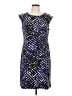 Apt. 9 Tweed Blue Cocktail Dress Size L - photo 1
