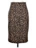 J.Crew Animal Print Brown Casual Skirt Size 0 - photo 1