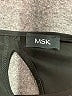 MSK Solid Black Casual Dress Size M (estimated) - photo 7