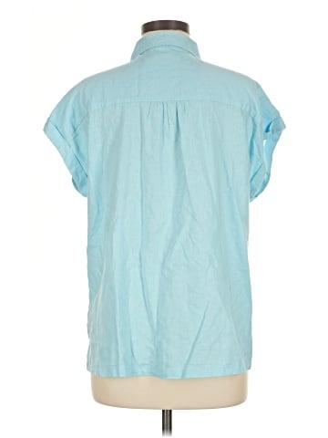 Unbranded Short Sleeve Button-Down Shirt (view 2)