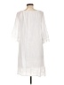 Mlle Gabrielle White Casual Dress Size L - photo 2