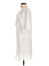 Mlle Gabrielle White Casual Dress Size L - photo 5