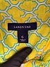 Lands' End 100% Baumwolle Print Yellow 3/4 Sleeve Button-Down Shirt Size 6 - photo 7