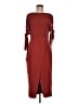 Keepsake 100% Polyester Burgundy Casual Dress Size M - photo 1