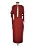 Keepsake 100% Polyester Burgundy Casual Dress Size M - photo 2