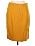 Premise Studio Solid Yellow Casual Skirt Size 8 - photo 2