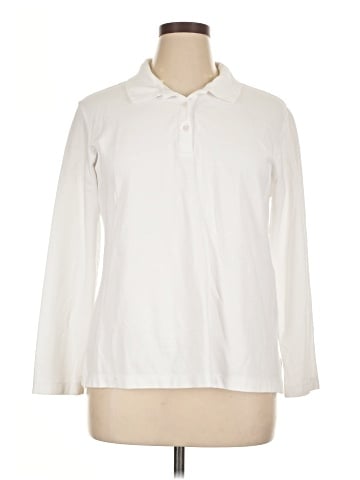 Devon & Jones Long Sleeve Button-Down Shirt (view 1)