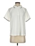 Mondetta Ivory Short Sleeve Blouse Size L - photo 1